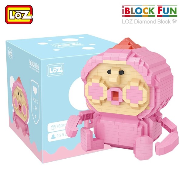 LOZ 9251-9256 Christmas Bear, Cherry Blossom Unicorn and Peach