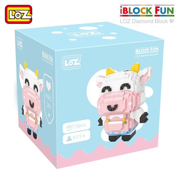LOZ 9253-9254 Zodiac Cow