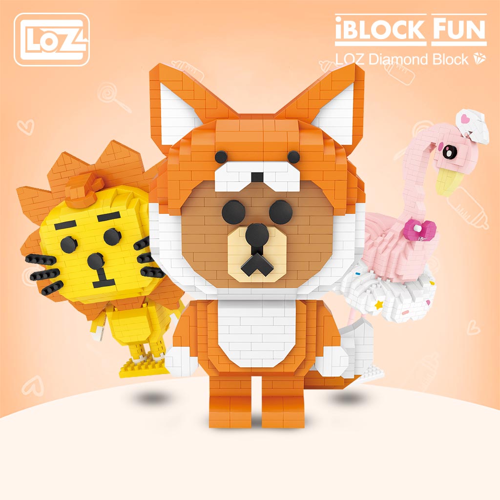 LOZ 9248-9250 Animal - LOZ Blocks Official Store