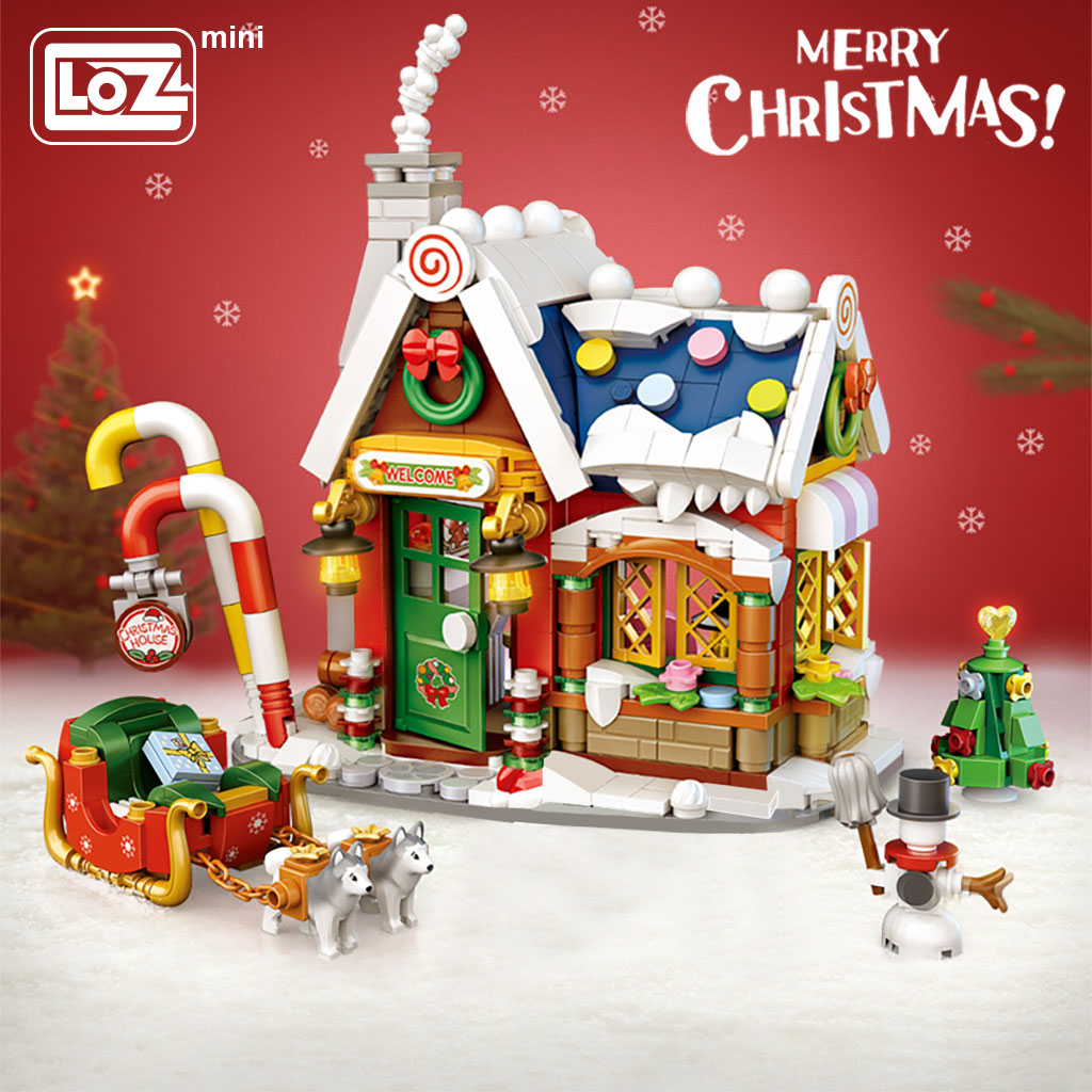 LOZ 1223 New Christmas House