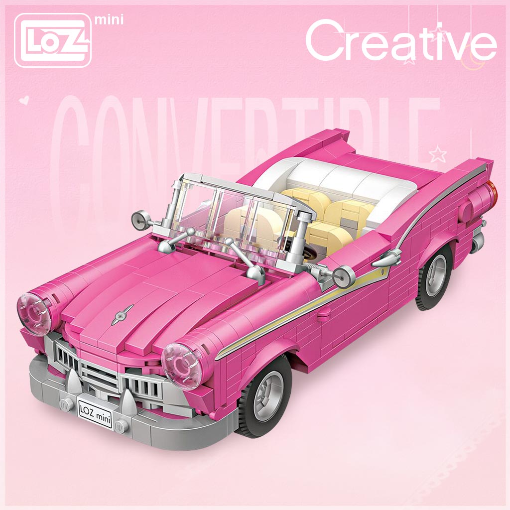 LOZ 1125 Pink Classic Car