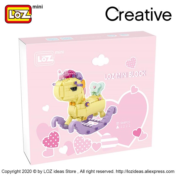 LOZ 1222 Rocking Horse