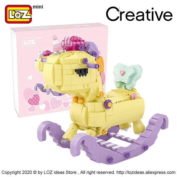 LOZ 1222 Rocking Horse