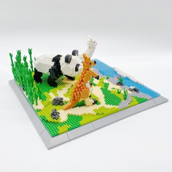 PZX 6625 Panda Beer, Kangaroo and Alpaca