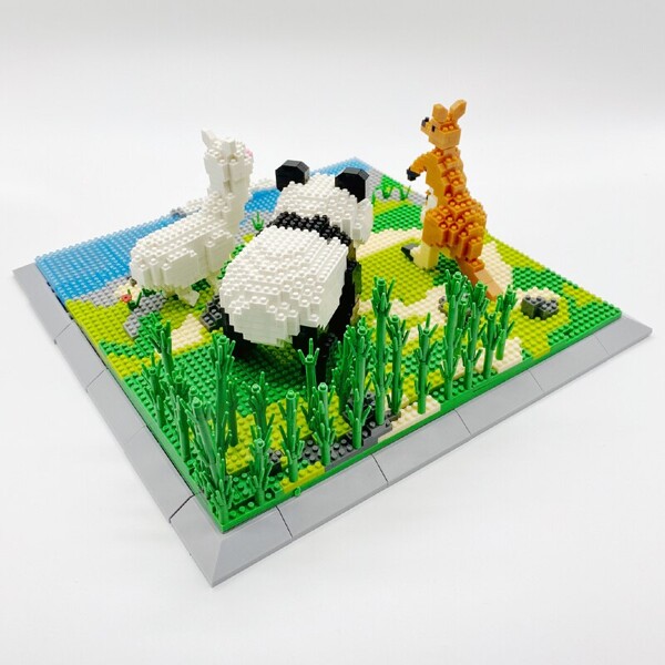 PZX 6625 Panda Beer, Kangaroo and Alpaca