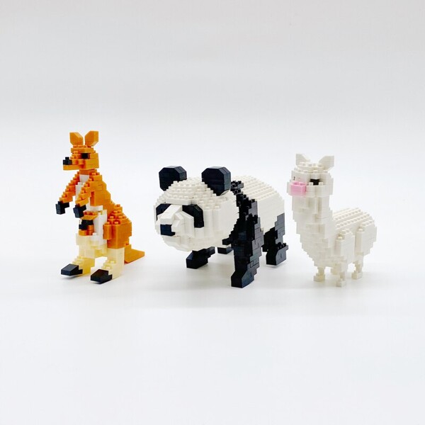 PZX 6625 Panda Beer, Kangaroo and Alpaca