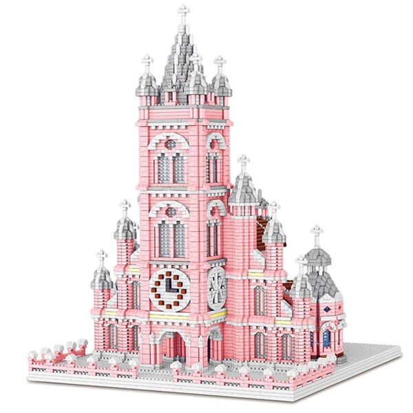 PZX 6626-6 Pink Sacred Heart Church