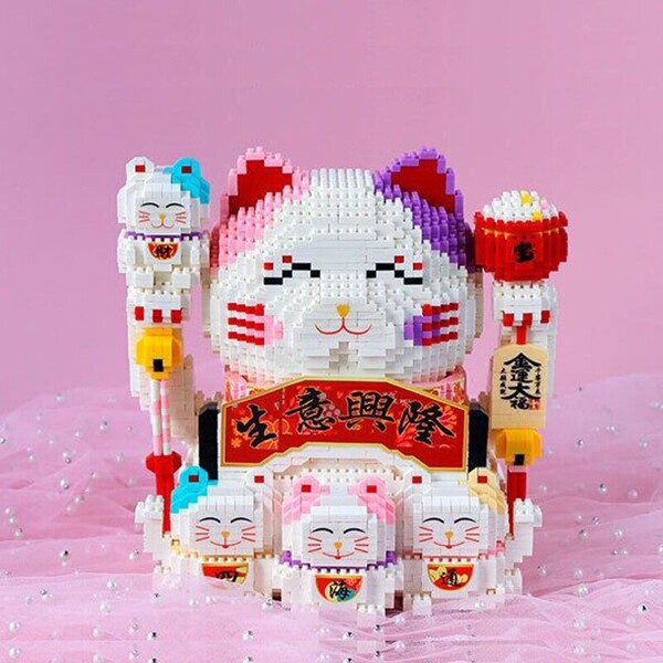 HC Magic 9891 Lucky Fortune Cat Piggy Bank