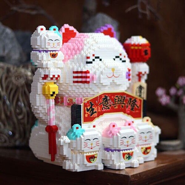 HC Magic 9891 Lucky Fortune Cat Piggy Bank