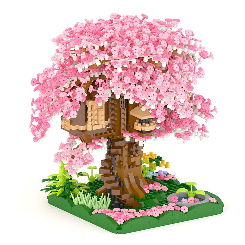 PZX 605 Pink Sakura Tree House