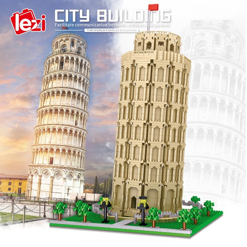 Lezi 8043 Leaning Tower of Pisa