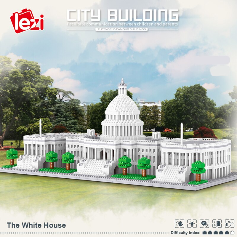 Lezi 8045 The White House