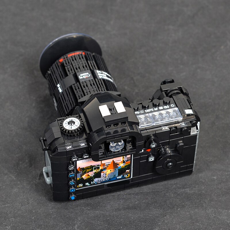 Lin 00849 Long Wide Lenses SLR Camera