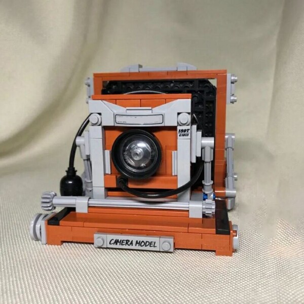 Lin 00904 Flashbulb Camera Foldable Support Machine