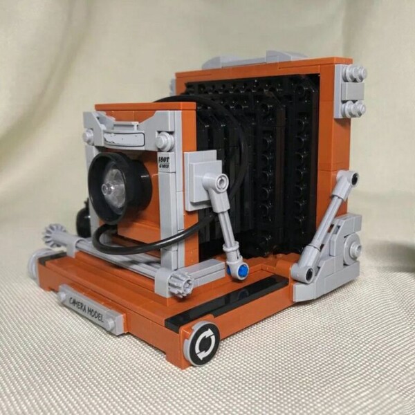 Lin 00904 Flashbulb Camera Foldable Support Machine