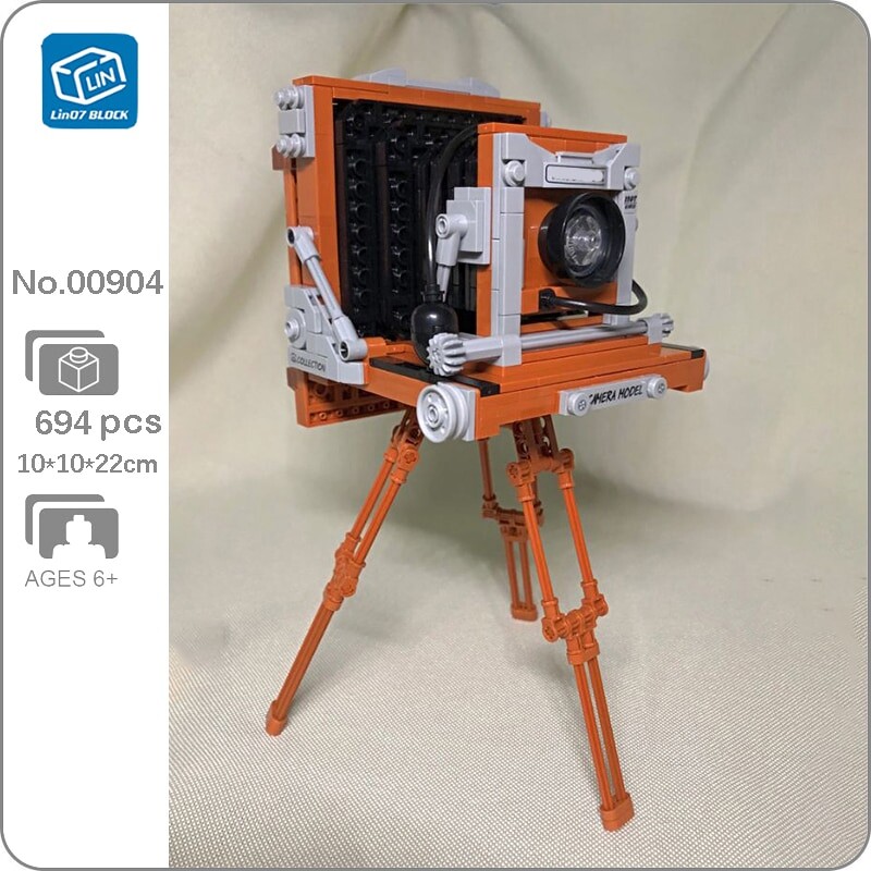 Lin 00904 Flashbulb Camera Foldable Support Machine