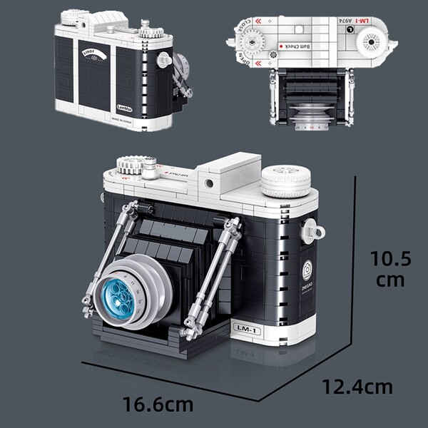 Lin 00905 Portable Vintage Digital Camera