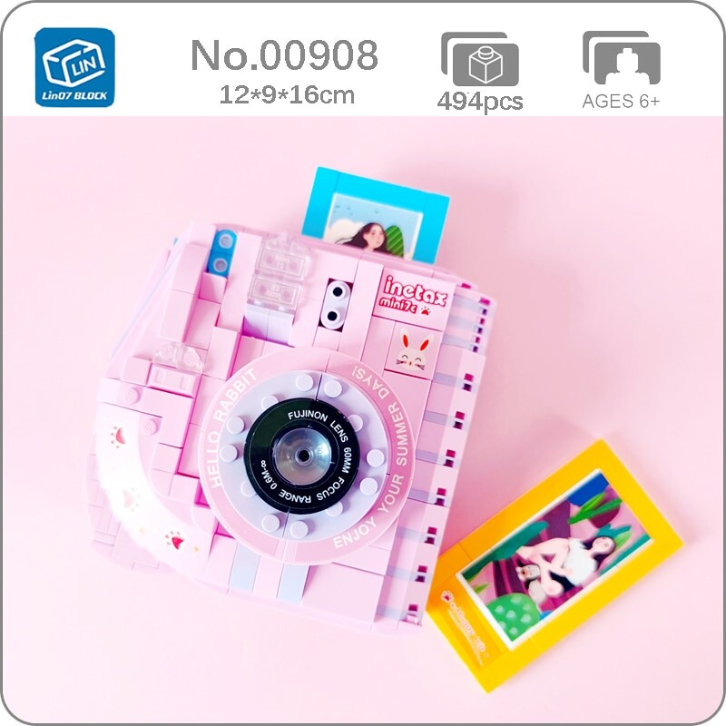 Lin 00908 Rabbit Digital Instant Camera