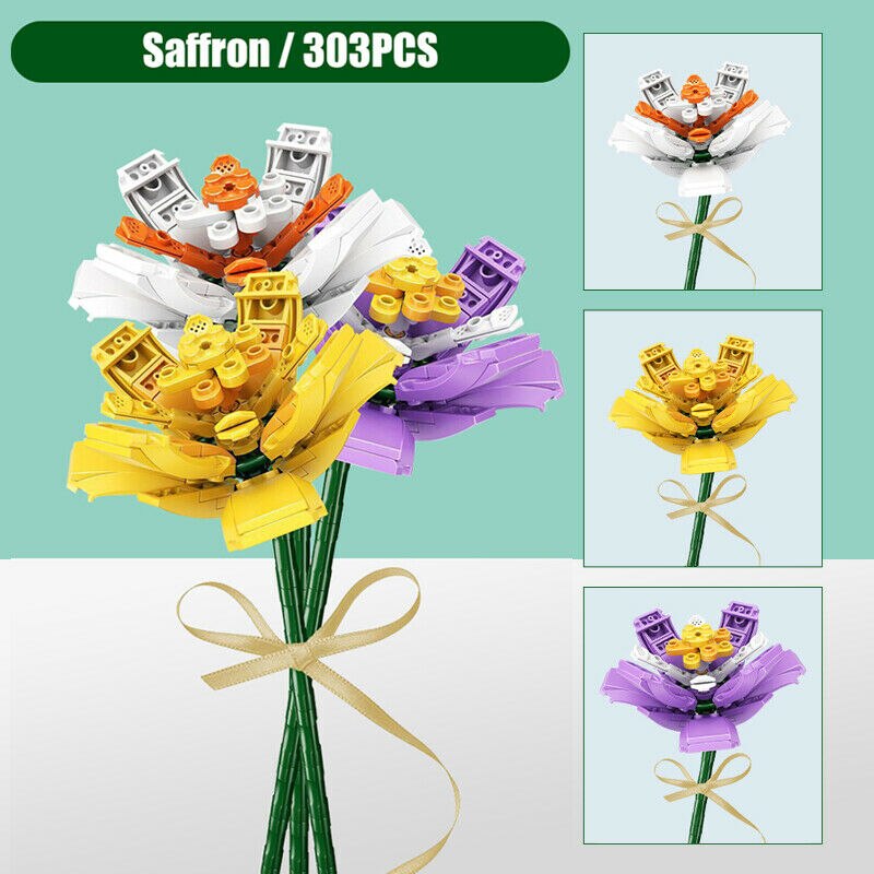 Sembo 601232 3 Pieces Bouquet Saffron