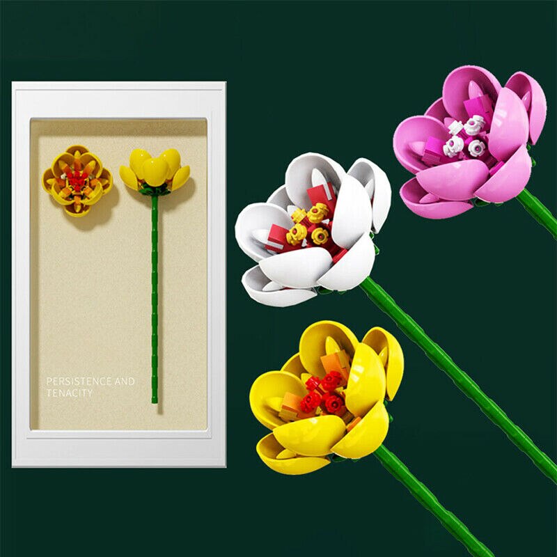 Sembo 601235 3 Pieces Bouquet Hibiscus Syriacus
