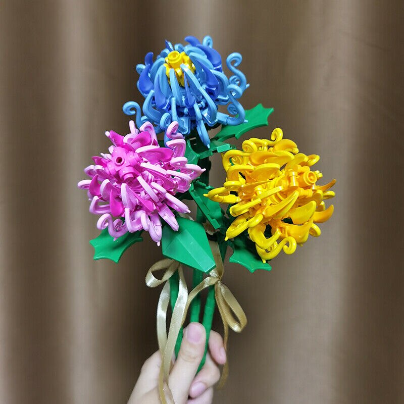 Sembo 601236 3 Pieces Bouquet Chrysanthe