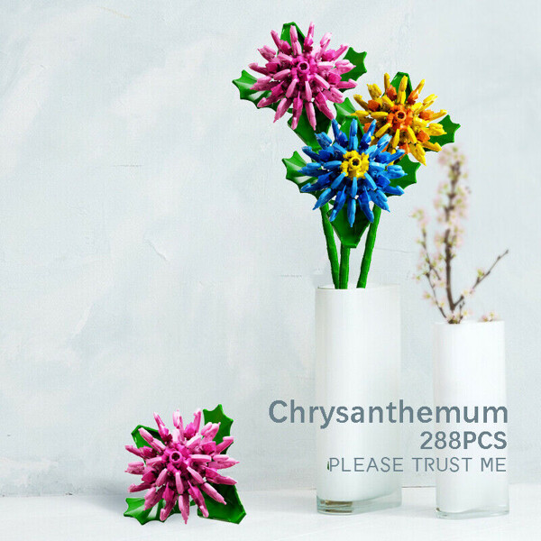 Sembo 601236 3 Pieces Bouquet Chrysanthe