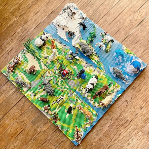PZX 6622-6630 Animals World