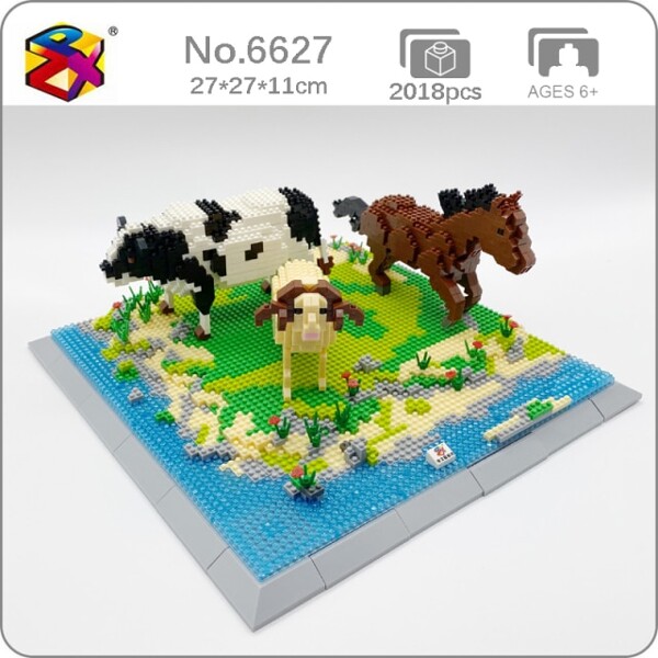 PZX 6622-6630 Animals World