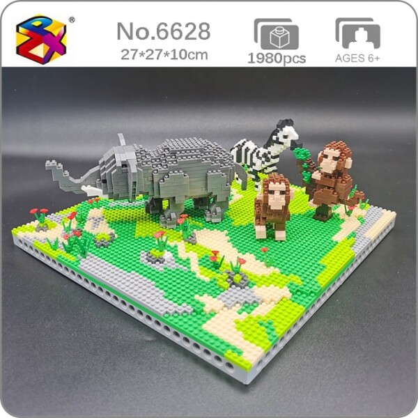 PZX 6622-6630 Animals World