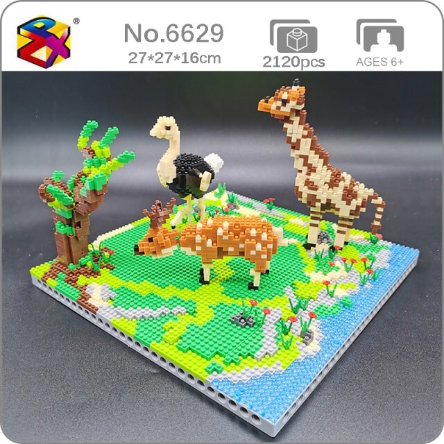 PZX 6622-6630 Animals World