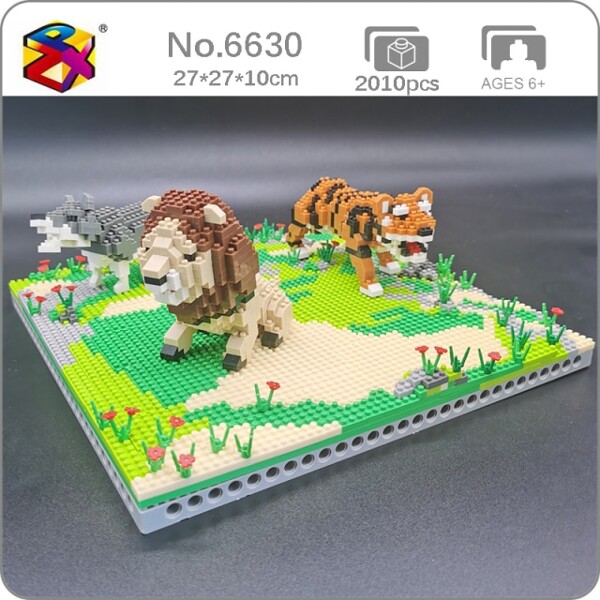 PZX 6622-6630 Animals World