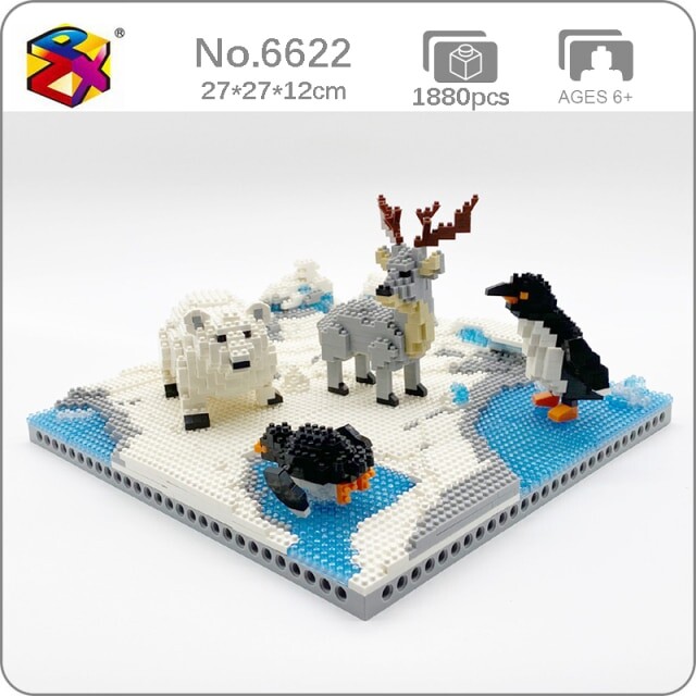 PZX 6622-6630 Animals World