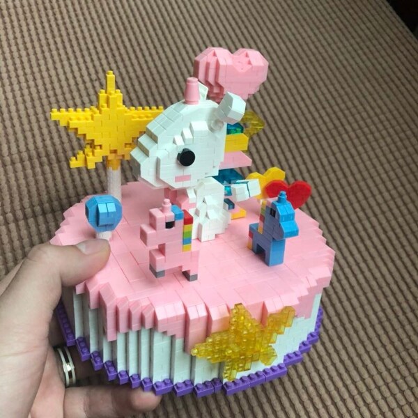 HSANHE 8624 Pink Cake