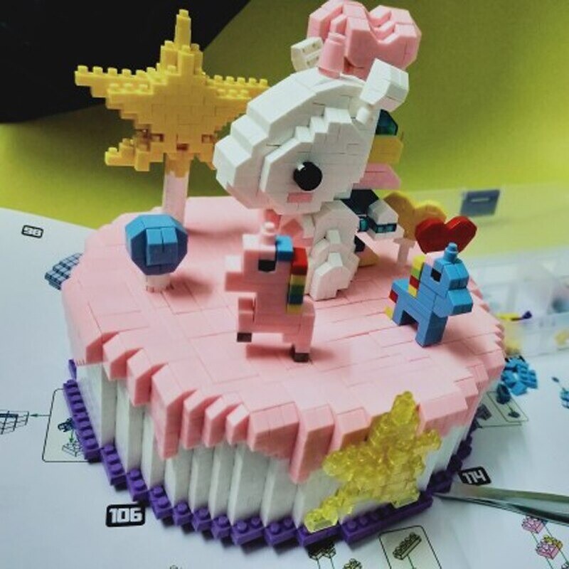 HSANHE 8624 Pink Cake