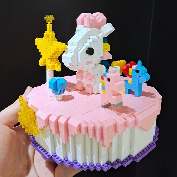 HSANHE 8624 Pink Cake