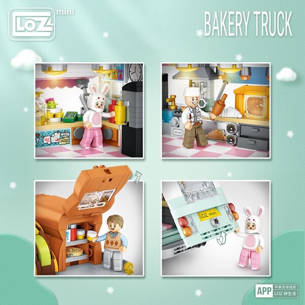 LOZ 1127 Bakery Truck