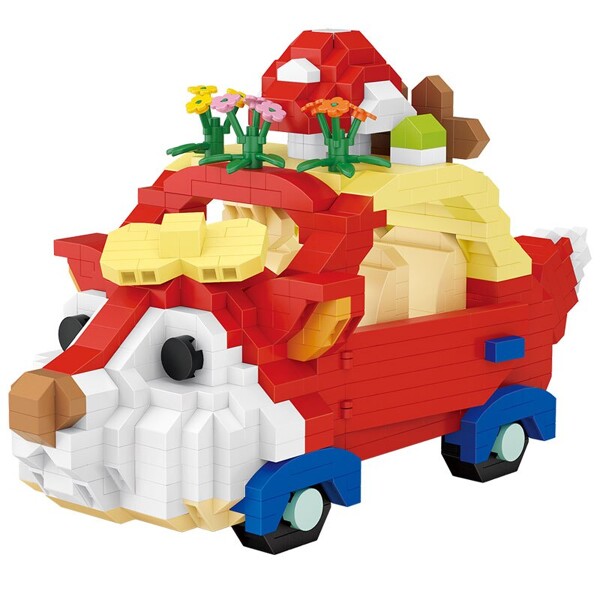 LOZ 9260-6262 Cartoon Animal Car