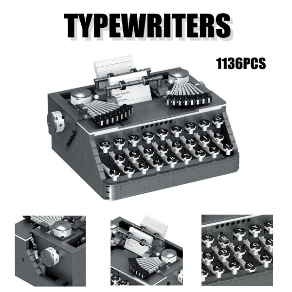 Zhegao 00940 Retro Classic Typewriter