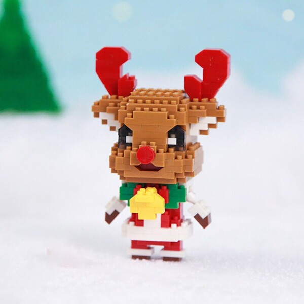 MCO JR 01-02 Xmas Father Christmas Santa Claus and Elk Reindeer Deer