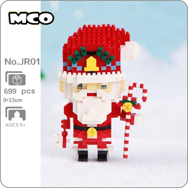 MCO JR 01-02 Xmas Father Christmas Santa Claus and Elk Reindeer Deer