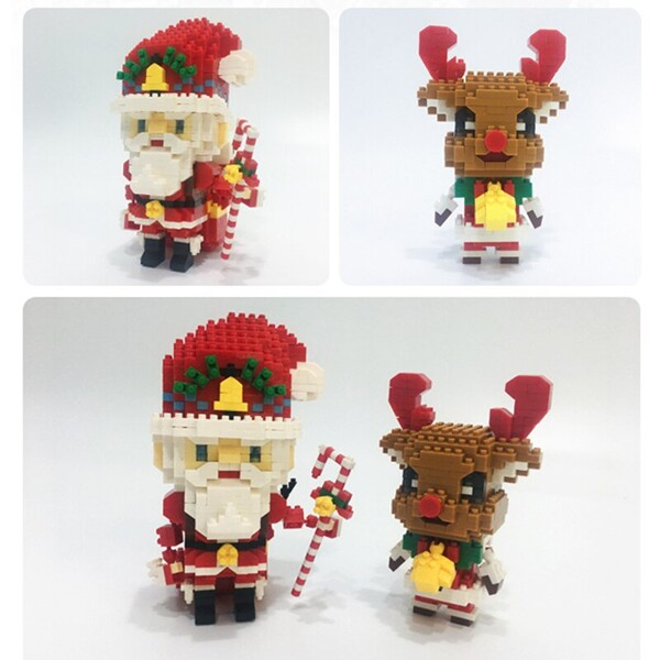 MCO JR 01-02 Xmas Father Christmas Santa Claus and Elk Reindeer Deer