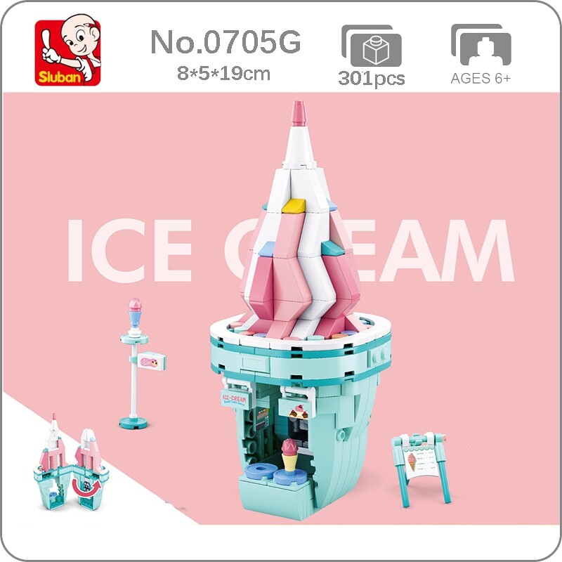 Sluban B0705G Ice Cream Shop