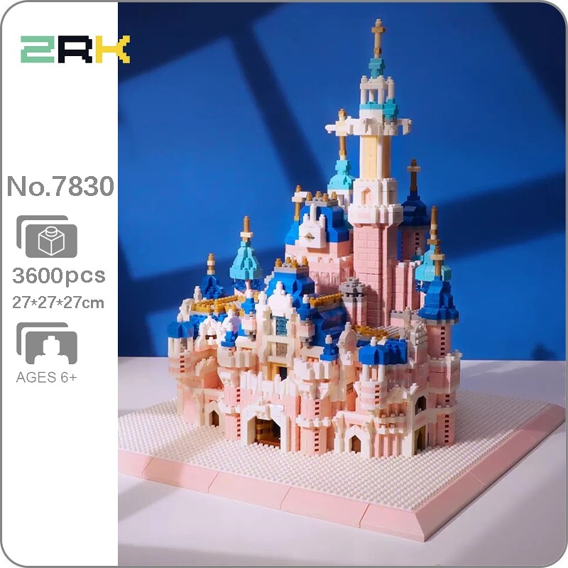 ZRK 7830 Pink Dream Castle Amusement Park
