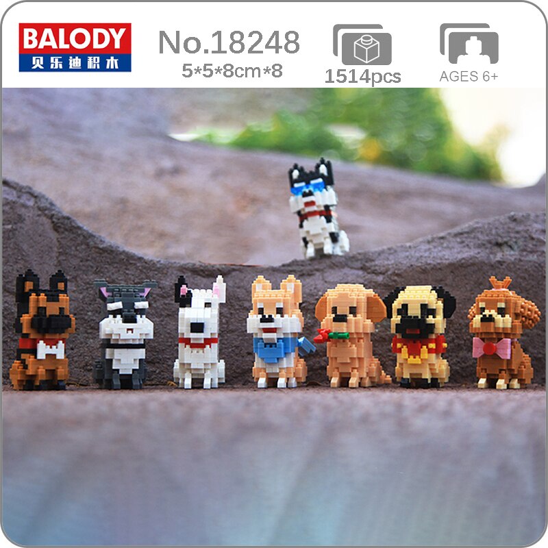Balody 18248 8 Types of Dog