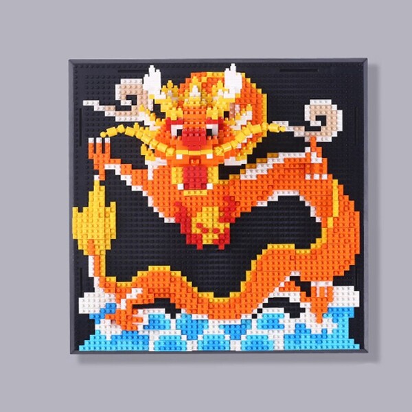 DAIA 66873 Loong Dragon Wall Painting