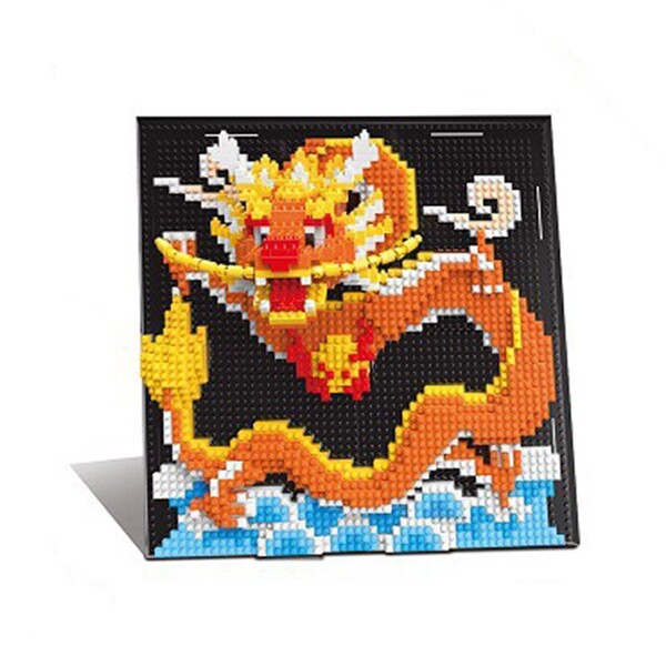 DAIA 66873 Loong Dragon Wall Painting