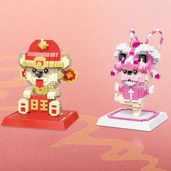 DAIA 66855-66862 Chinese Zodiac Opera Animal