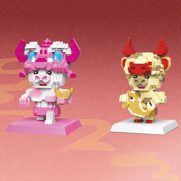 DAIA 66855-66862 Chinese Zodiac Opera Animal