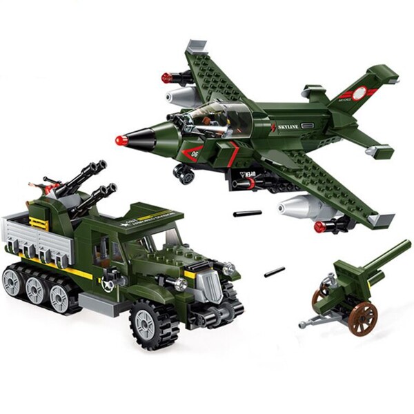 Enlighten 1710 Military Heavy Truck and Plane