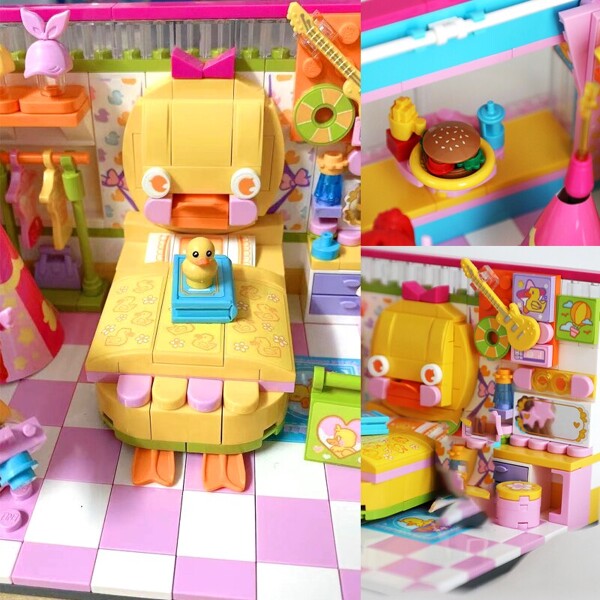Enlighten 31013 Cute Duckling Girl Bedroom
